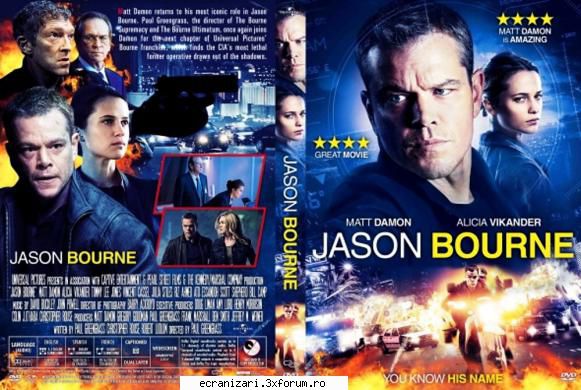 jason bourne (2016) jason bourne (2016)la nouă ani the bourne ultimatum, greengrass şi