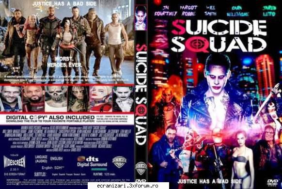 suicide squad (2016) suicide squad celebri pentru faptele lor rele și pentru anarhia care