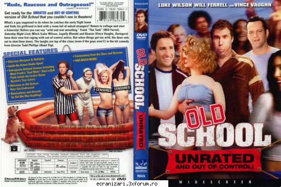 old school (2003) 

 

dupa ce descopera ca prietena sa il insala, mitch martin este atat de