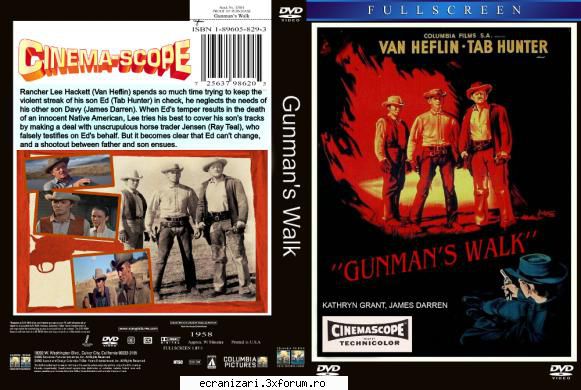 gunman's walk (1958) gunman's walk lee hackett (van heflin), crescator vite, care este produsul