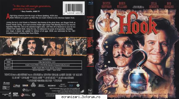 hook (1991)

 

peter pan a crescut devenind, la un prosper avocat. el isi neglijeaza familia si