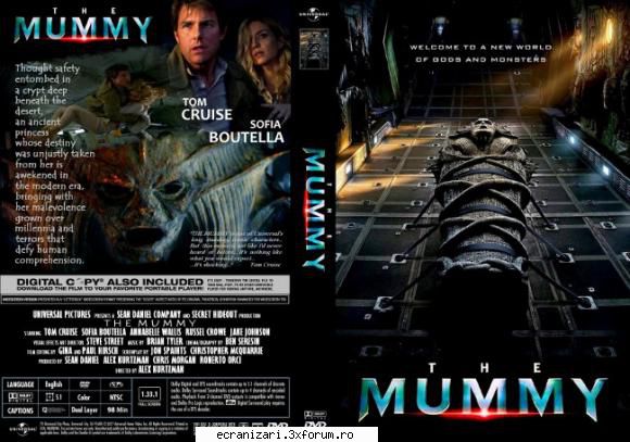 the mummy (2017)

 ntr-o din adncul o al cărei destin i-a fost furat pe nedrept, este la n
