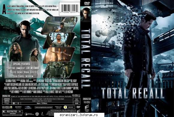 total recall (2012)

 

bun venit la rekall, compania care ți visele n amintiri reale. pentru