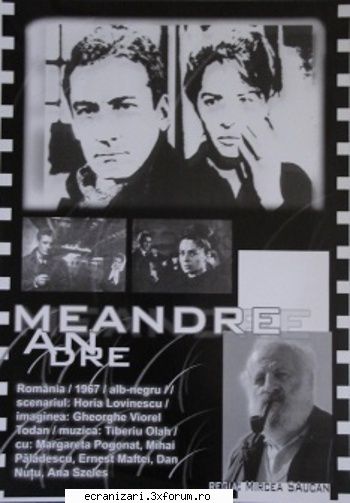 meandre (1967) meandre (1966)un film despre dubla ratare: arhitect geniu ajunge proiecteze baraci