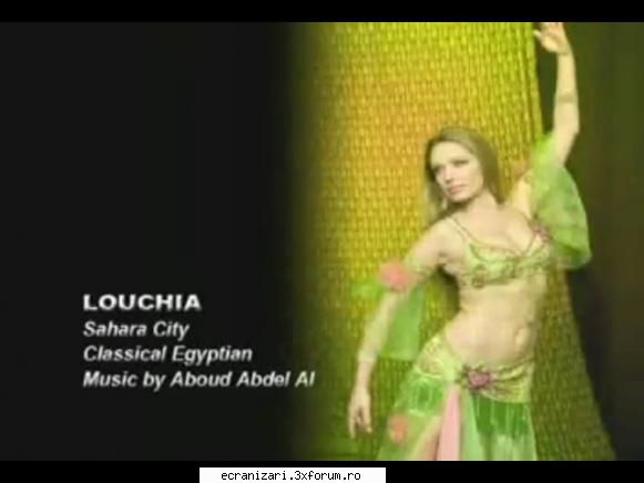 belly dance (oriental dance louchia egyptian dance              