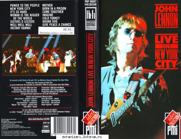 john lennon live in new york city ( dvd 5 )

artist: john lennon 
title of album: live in new york