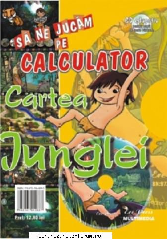 cartea junglei cartea mininata poveste ilustrata, aventuri, imagini colorat, jocuri concursuri