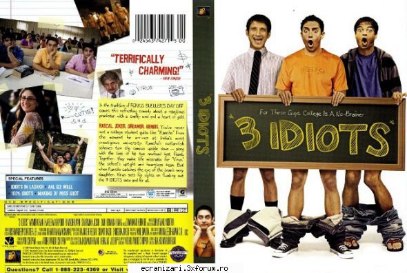 3 Idiots (2009) - 3 Idiots (2009) DVDRip Subtitrare / Romana Audio - Filme AVI Straine [Movies AVI]