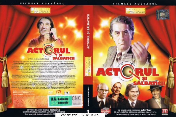 actorul şi (1974)

 

inspirat din marelui actor de revista constantin tanase. celebrul teatru