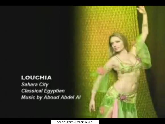 Belly Dance (Oriental Dance ) - Louchia - Egyptian Dance .mp4 Format : MPEG-4 - Video
