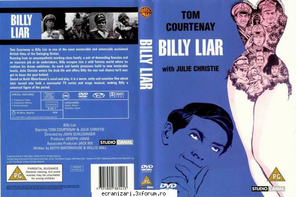 billy liar (1963)

 

billy este un t�nar functionar la o firmă de pompe funebre, care viseaza