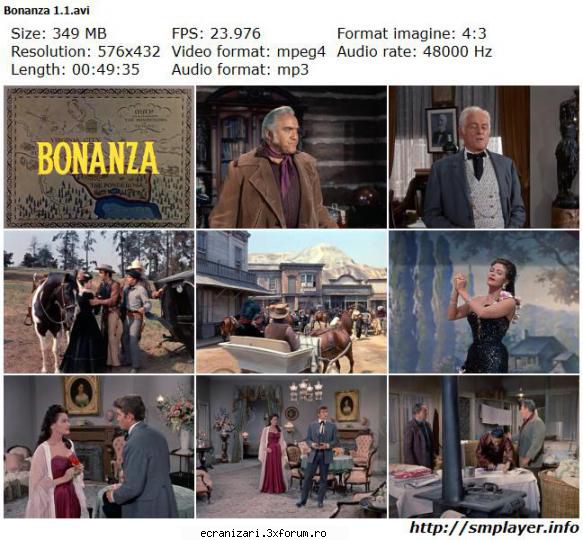 Bonanza ( ) - Bonanza ( ) Sezon 1 - Filme Straine Seriale [Film Series]
