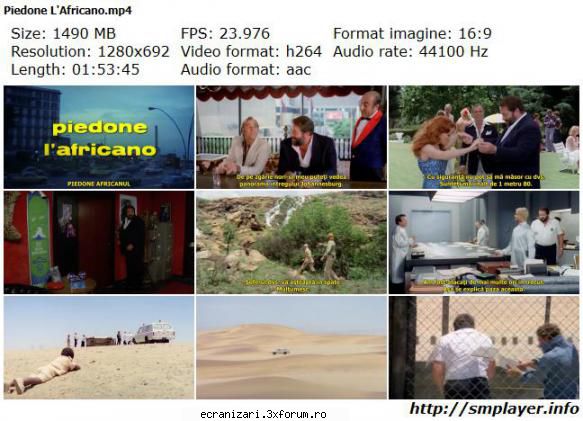 Colectia ,,Piedone,, - Piedone L'Africano (1978) Knock-Out Cop Piedone - Filme AVI Straine [Movies AVI]