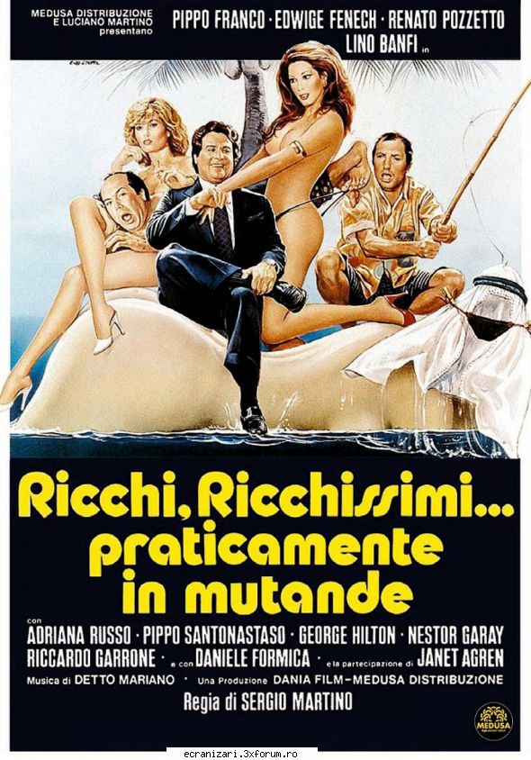 Edwige Fenech - Collection Movie - Don't Play with Tigers (1982) Ricchi - Filme AVI Straine [Movies AVI]