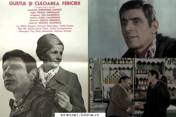 gustul si culoarea fericirii (1978)

 

romcescu e un inginer t�năr şi pentru perioada -