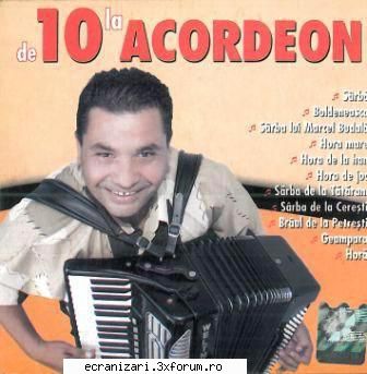 de 10 la acordeon 
album � marian mateescu 

01. sarba (4:36) 
02. (3:45) 
03. sarba lui marcel