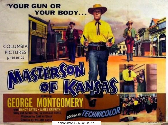 masterson of kansas (1954)

 

�n kansas, incercand sa evite un alt cu indienii , bat federal wyatt