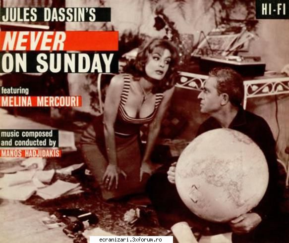 Never on Sunday (1960) - Never on Sunday (1960) Pote tin Kyriaki Illia - Filme AVI Straine [Movies AVI]