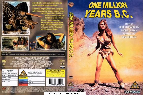 one million years b.c. (1966)

 

in vremurile de demult apuse, in care lumea era condusa de triburi