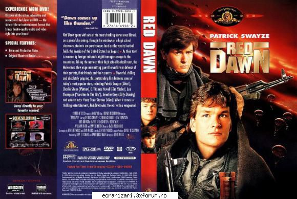 red dawn (1984)

 

fortele armatei ruse si cubaneze au invadat america si acum sunt intr-un mic