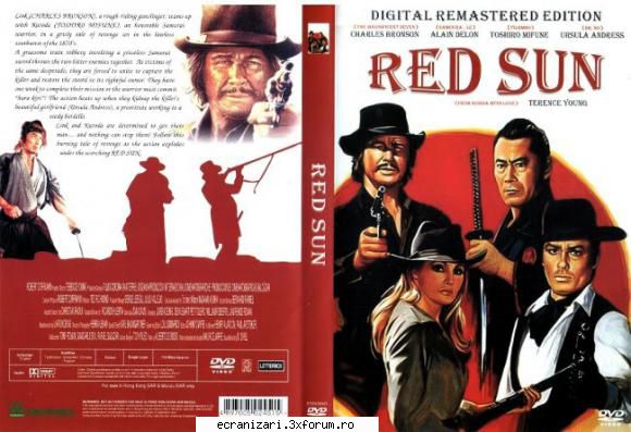 red sun rosu

 

doi notorii jefuiesc un tren in mijlocul vestului. numai ca, in tren se afla
