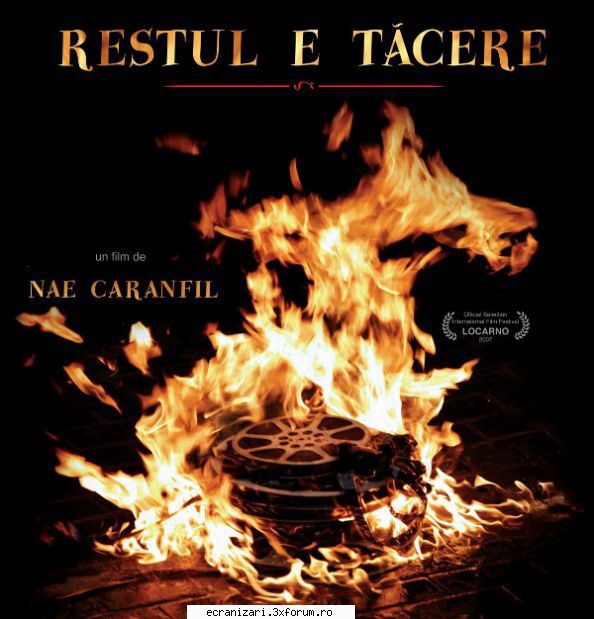 Restul e tăcere (2007) - Repostare ! DVDRip 758 MB Xvid - Filme AVI Romanesti [Movie AVI Romanian]
