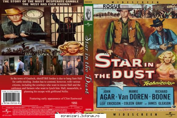 star in the dust (1956)

 din gunlock ca la apusul soarelui să-l spanzure pe sam hall, care a