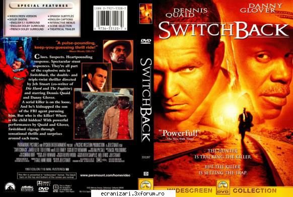 switchback (1997)

 

un oras american e zguduit de la o vreme de mai multe crime politia este in
