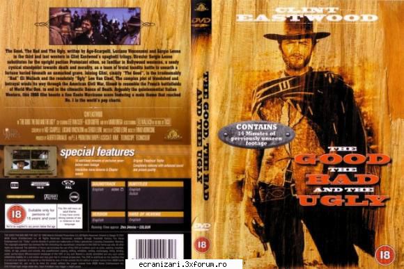 the good, the bad and the ugly (1966)

 

cel bun, cel r�u, cel ur�t, este cel de-al treilea si