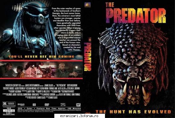 the predator (2018)

 

este al patrulea film din franciza predator, după predator (1987),